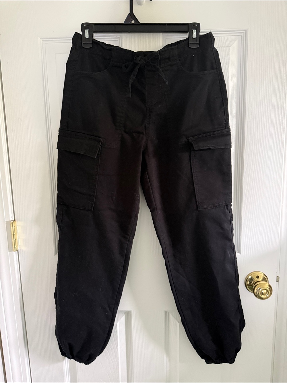 No Boundaries Black Cargo Jogger Pants for Women